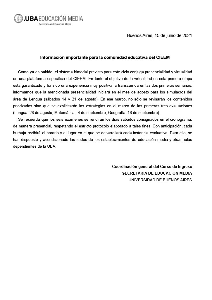 Carta a la comunidad educativa del CIEEM 21024 1