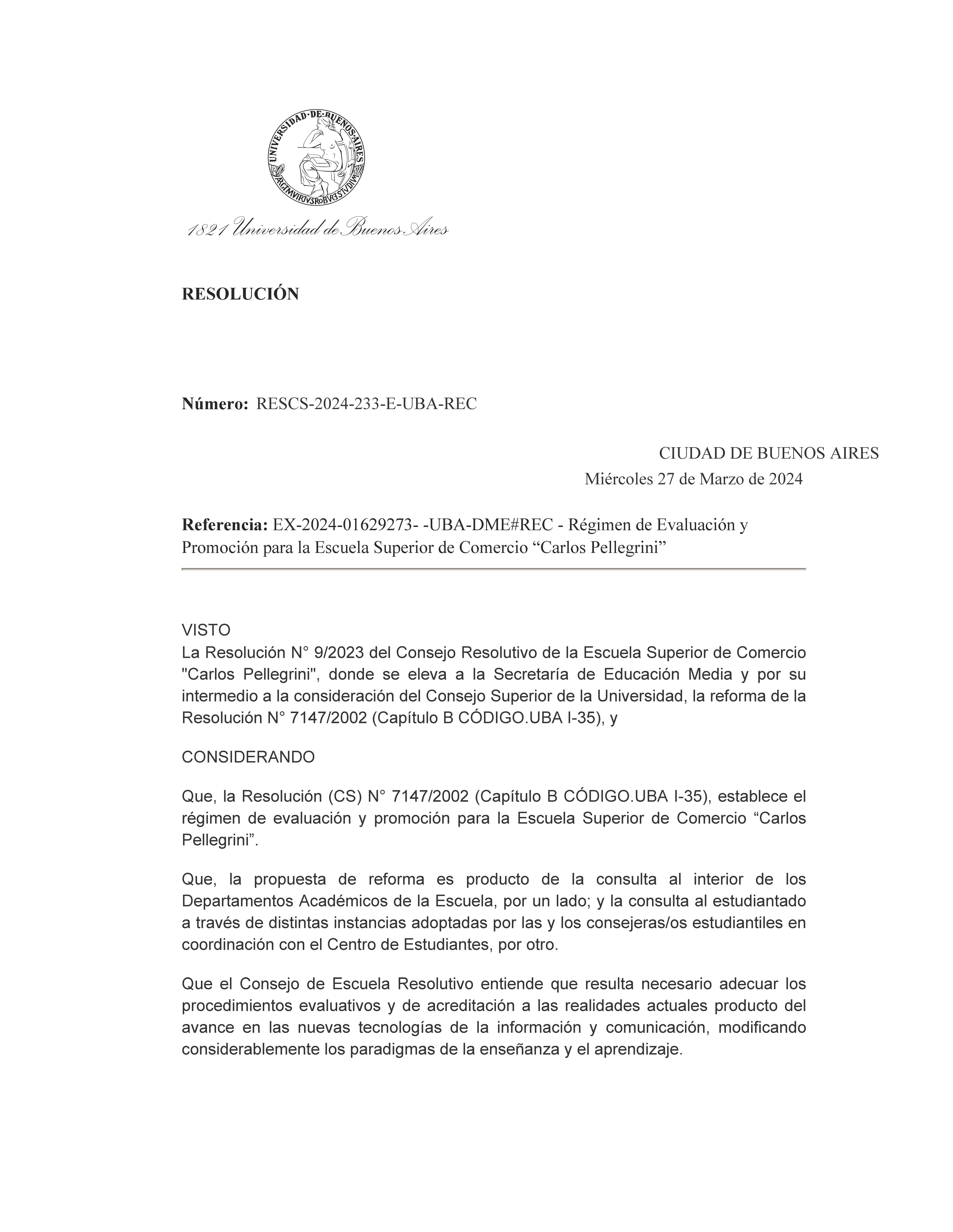 RESCS 2024 233 UBA REC Page 1