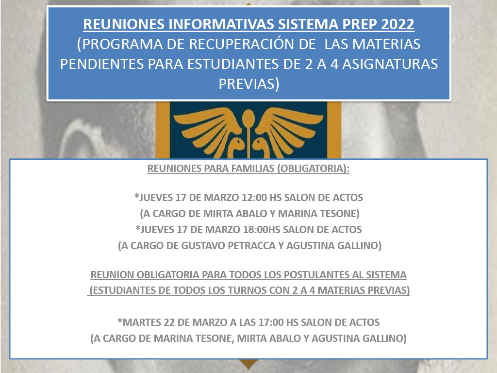 REUNIONES INFORMATIVAS SISTEMA PREP 20221024 1