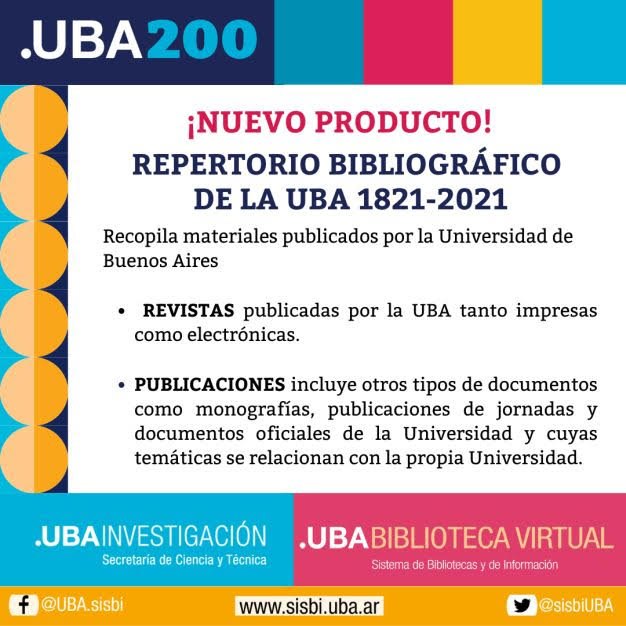 Repertorio bibliografico UBA