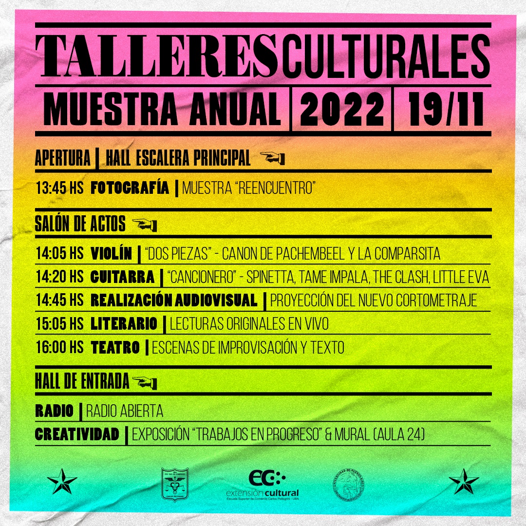 Talleres 2022 MUestra Anual