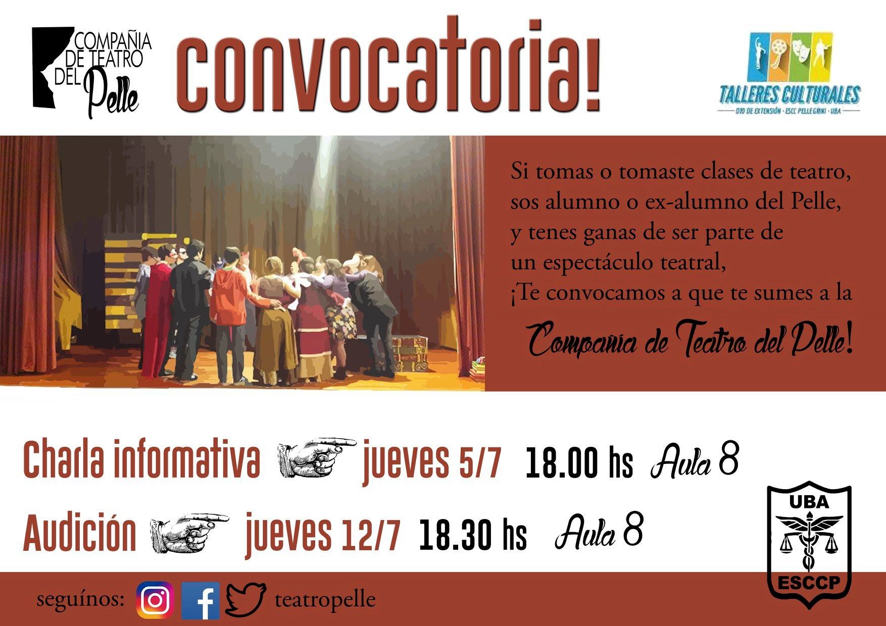 convocatoria compañia